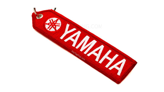 Yamaha Motorcycle 1 PC Keychain Highest Quality Double Sided Embroider Fabric, exclusive product