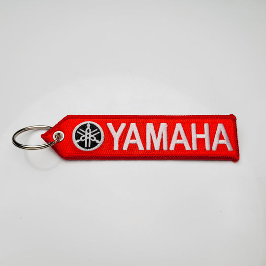 Yamaha Motorcycle 1 PC Keychain Highest Quality Double Sided Embroider Fabric, exclusive product