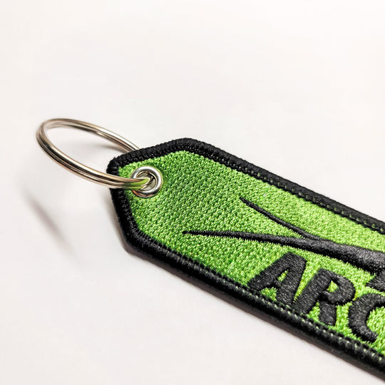 Artic Cat Off road street ATV Snowmobiles Keychain Highest Quality Double Sided Embroider Fabric, exclusive product