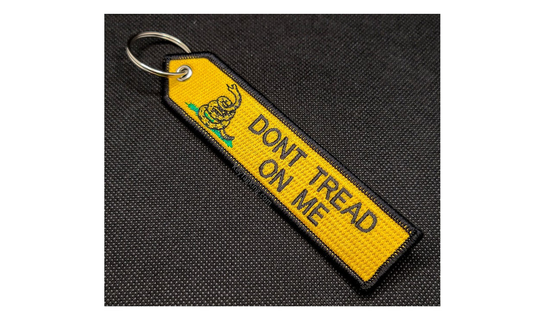 TRUMP 2024 BECAUSE FUCK YOU AGAIN! Keychain Highest Quality Double Sided Embroider Fabric, exclusive productUSA 1PC