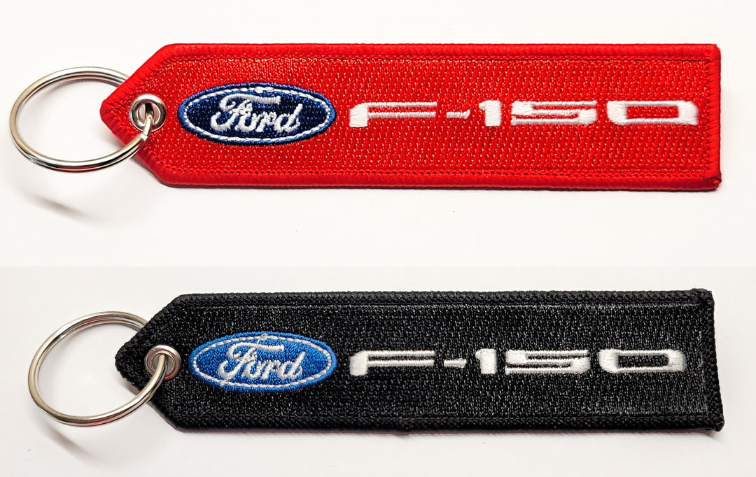 F-150 Keychain Highest Quality Double Sided Embroider Fabric, exclusive product
