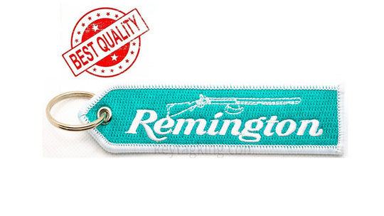 Reminton Keychain Highest Quality Double Sided Embroider Fabric, exclusive product