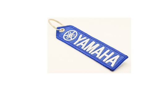 Yamaha Motorcycle 1 PC Keychain Highest Quality Double Sided Embroider Fabric, exclusive product