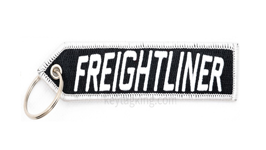 FREIGHTLINER TRUCKS Keychain Highest Quality Double Sided Embroider Fabric, exclusive product