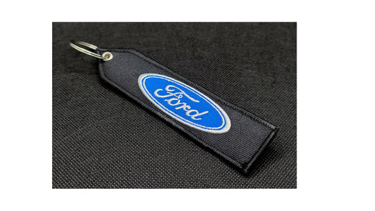 Ford Keychain Highest Quality Double Sided Embroider Fabric, exclusive product